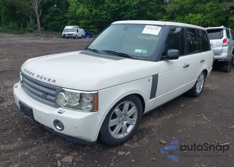 2008 Land Rover Range Rover Hse from USA, damaged, VIN SALME15438A279740